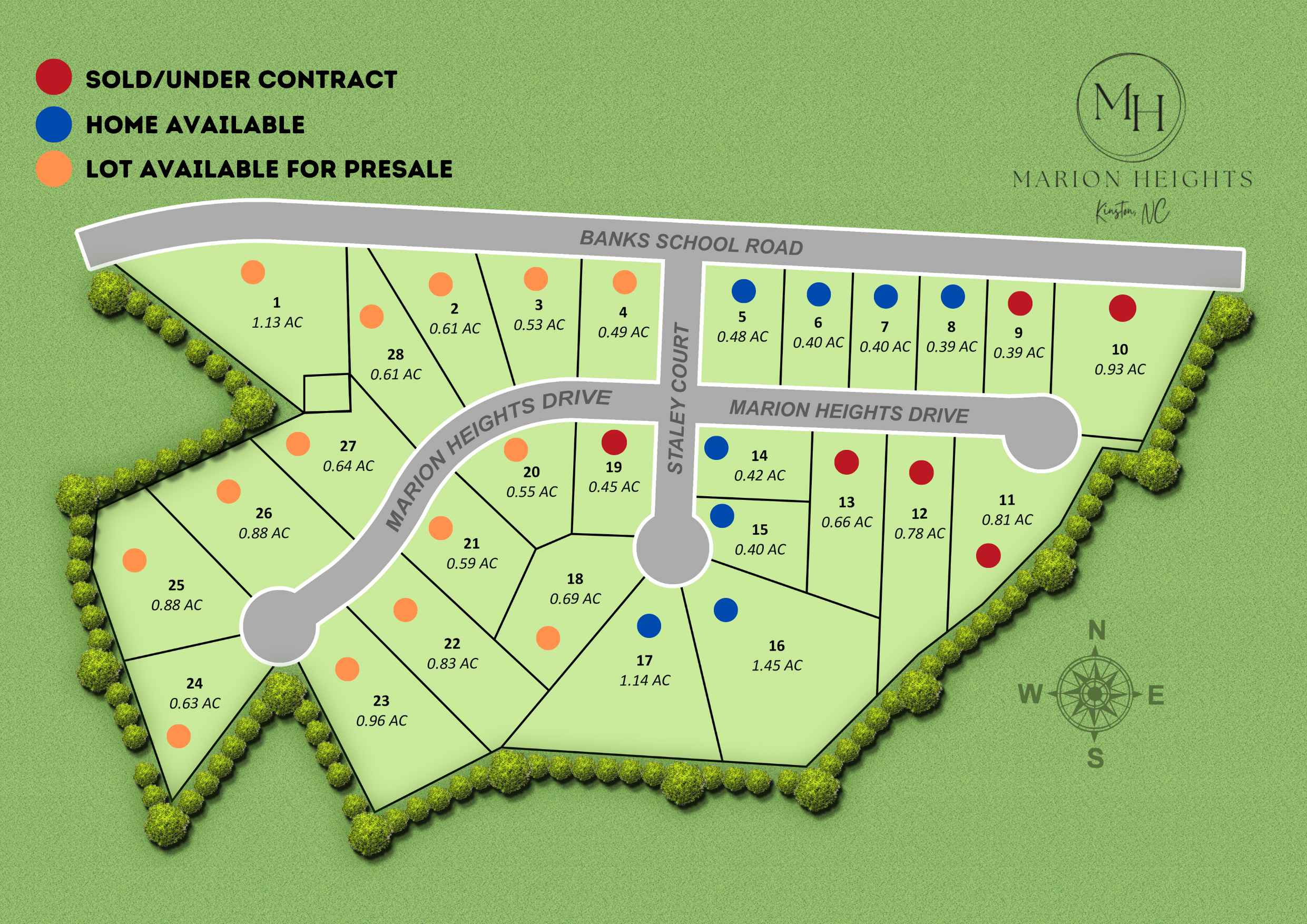 Marion Heights Kinston Homes For Sale Beth Hines Real Estate